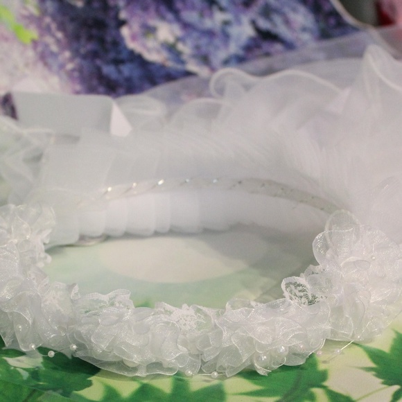 TUTU Black and White Veil Set - Picture 6 of 8